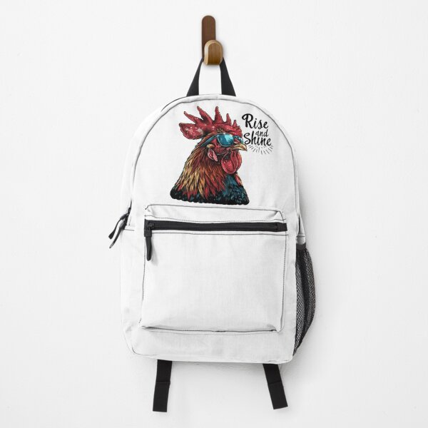 Item preview, Rise and Shine - Rooster (with Black Lettering) designed and sold by VelvetRoom.