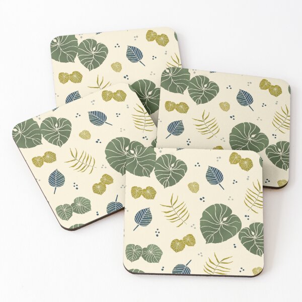 Aperçu de l'œuvre Feuilles tropicales créée et vendue par leahcreates.