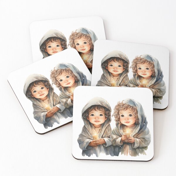 Item preview, Joyful Brushstrokes: Whimsical Watercolor Children Embrace Playful Harmony designed and sold by dcohea.