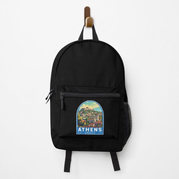 Item preview, Athens Greece Travel Art Emblem designed and sold by KrisSidDesigns.