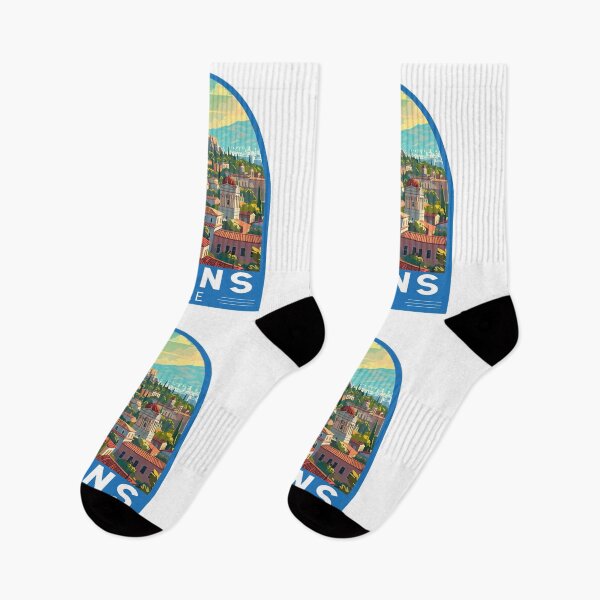 Item preview, Athens Greece Travel Art Emblem designed and sold by KrisSidDesigns.