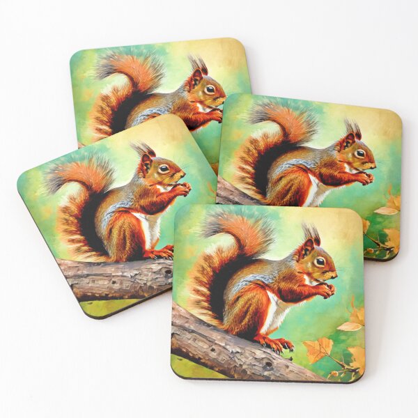 Item preview, Squirrel in Vintage Art designed and sold by Health And Fitness Posts e-Store.