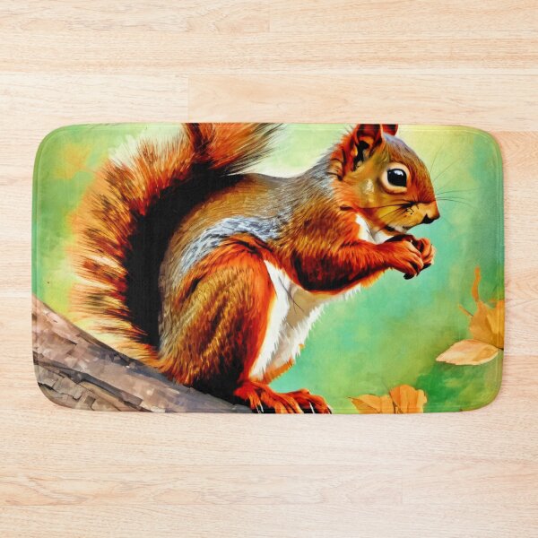Item preview, Squirrel in Vintage Art designed and sold by Health And Fitness Posts e-Store.
