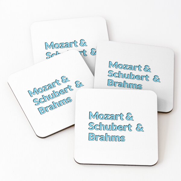 Item preview, Classical music composers - Schubert Mozart Brahms designed and sold by Inspirationmotivation.