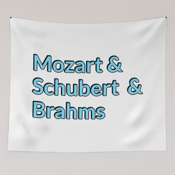 Item preview, Classical music composers - Schubert Mozart Brahms designed and sold by Inspirationmotivation.