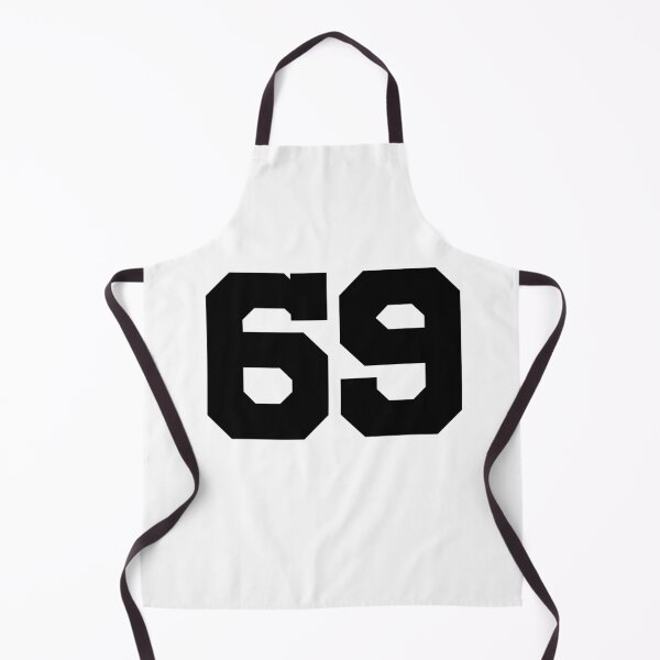 Item preview, 69, sixty-nine, black, University designed and sold by Numbers-Art.