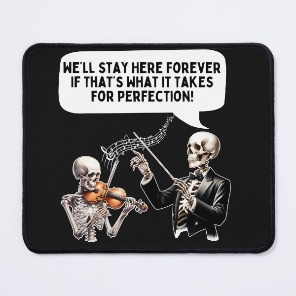 Item preview, Funny Skeleton Playing Violin Design designed and sold by AlienOccupation.