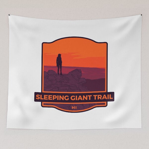 Item preview, Sleeping Giant Trail – Hawaii hiker designed and sold by Moritz Schwäble.