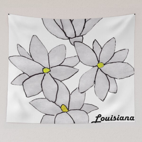Item preview, 50 States 50 Flowers: Louisiana designed and sold by sandrahlee.