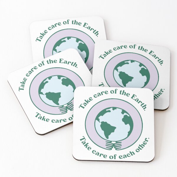 Item preview, Earth Day, Retro Vintage, Take Care Of The Earth Take Care Of Each Other designed and sold by Front Lip Out Flip.