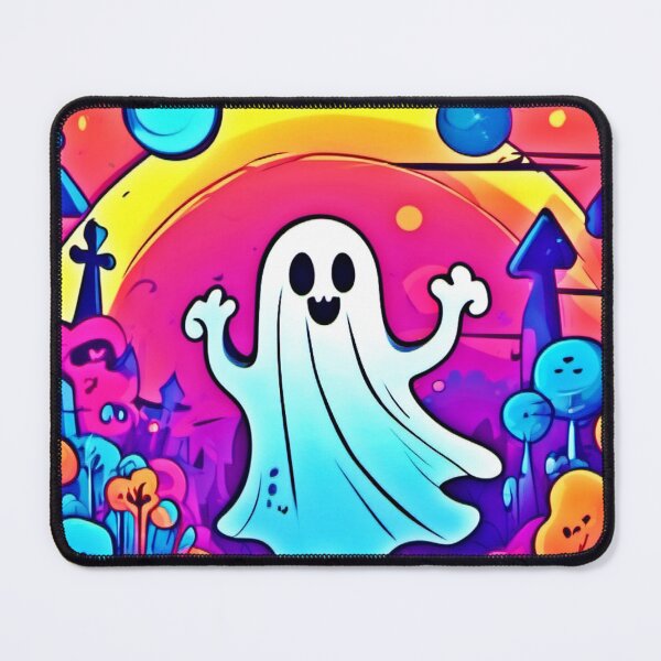 Item preview, Ghostly Cartoon Colors designed and sold by Health And Fitness Posts e-Store.