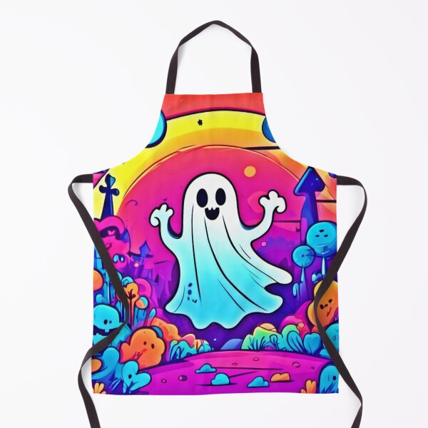 Item preview, Ghostly Cartoon Colors designed and sold by Health And Fitness Posts e-Store.