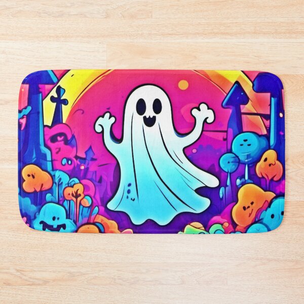 Item preview, Ghostly Cartoon Colors designed and sold by Health And Fitness Posts e-Store.