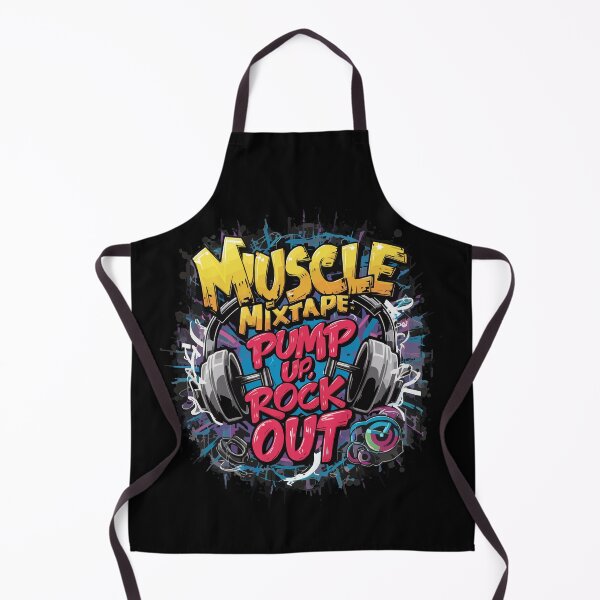 Item preview, Muscle mixtape pump up, rock out designed and sold by MyCreatures.
