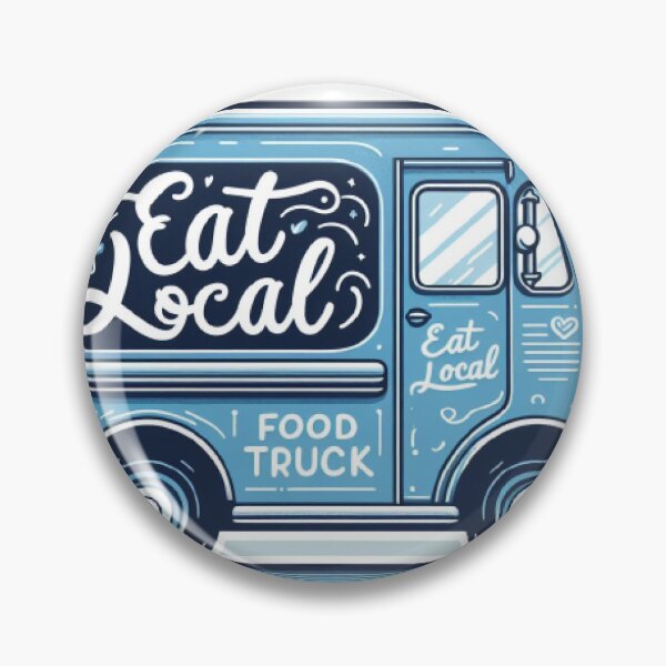 Item preview, Eat Local Support Local Farmers designed and sold by LoveDesignMania.