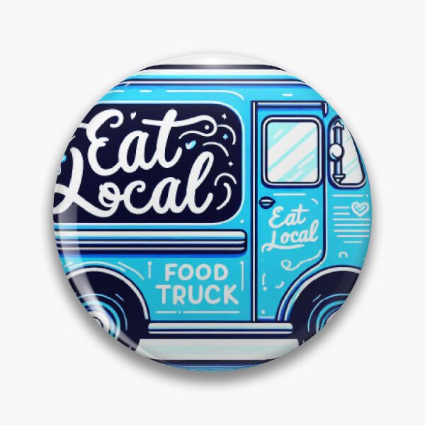 Item preview, Eat Local Support Local Farmers designed and sold by LoveDesignMania.