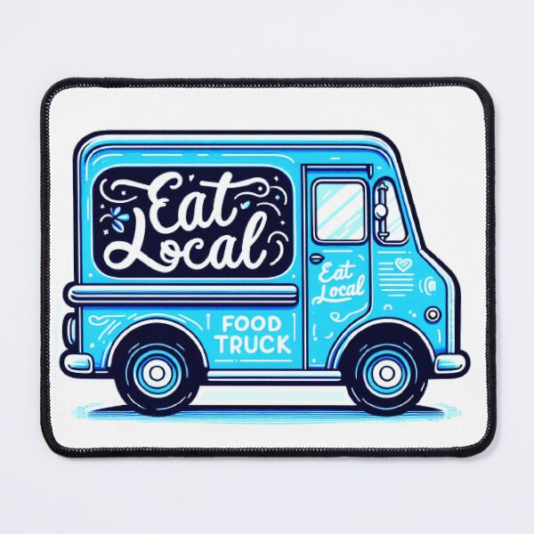 Item preview, Eat Local Support Local Farmers designed and sold by LoveDesignMania.