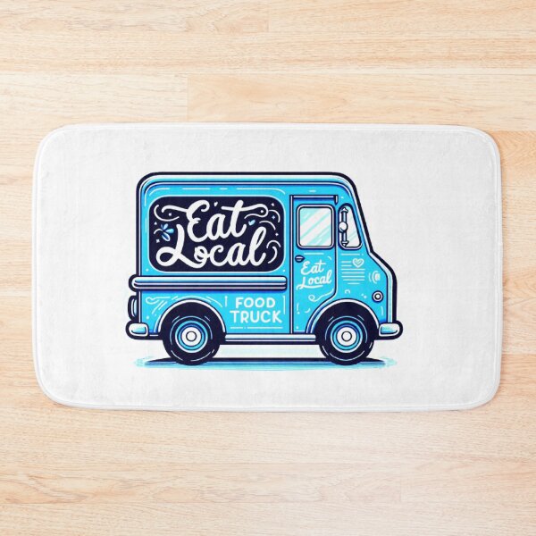 Item preview, Eat Local Support Local Farmers designed and sold by LoveDesignMania.