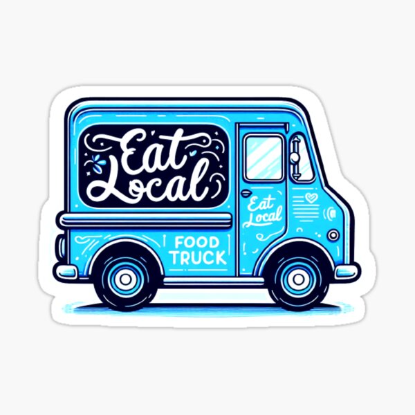 Item preview, Eat Local Support Local Farmers designed and sold by LoveDesignMania.
