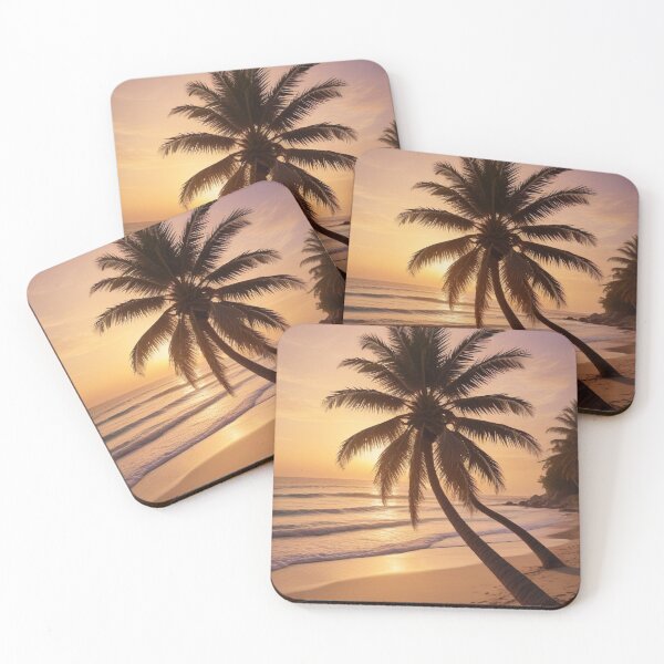 Item preview, Beauriful color sunrise in beatch print design designed and sold by imanshu.