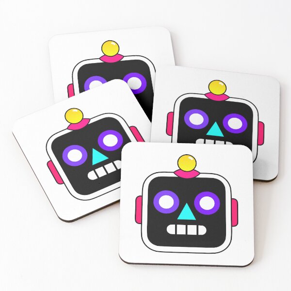 Item preview,  Black Robot Face Emoji Apple/Mac designed and sold by DibujandoPorfa.