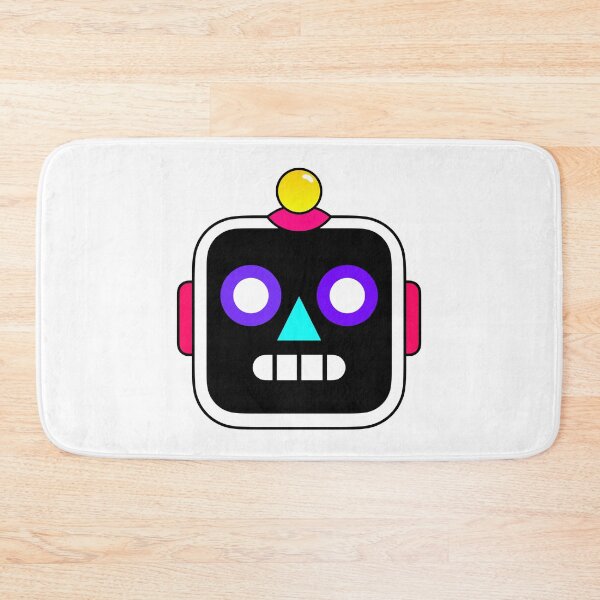 Item preview,  Black Robot Face Emoji Apple/Mac designed and sold by DibujandoPorfa.