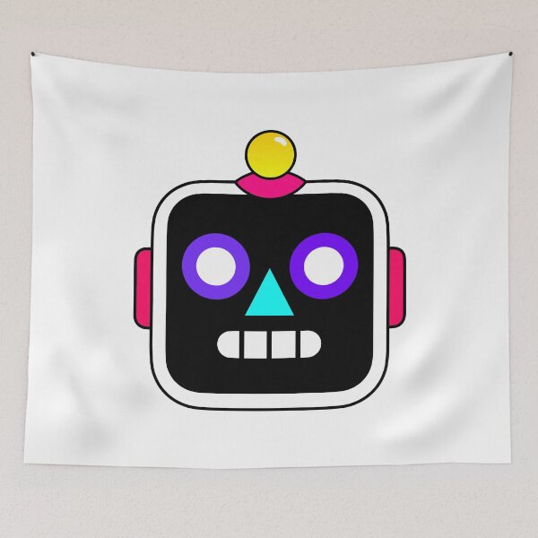 Item preview,  Black Robot Face Emoji Apple/Mac designed and sold by DibujandoPorfa.