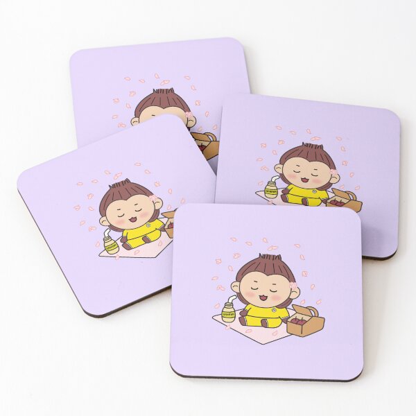 Item preview, a cute monkey that goes on a spring picnic designed and sold by monkey-choi.