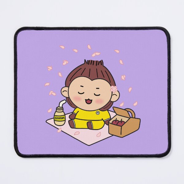 Item preview, a cute monkey that goes on a spring picnic designed and sold by monkey-choi.