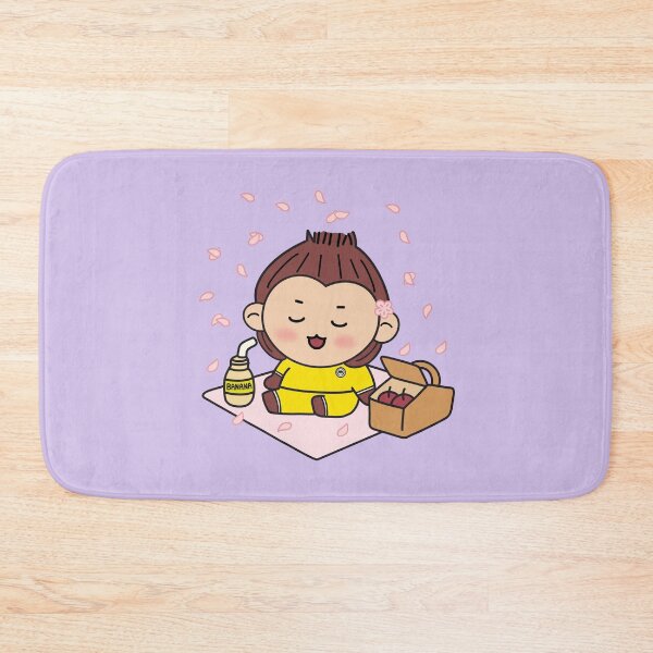 Item preview, a cute monkey that goes on a spring picnic designed and sold by monkey-choi.