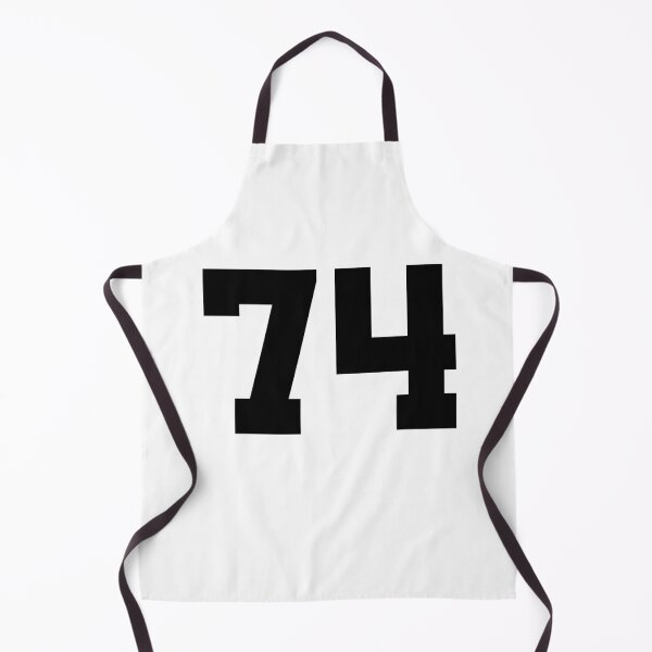 Item preview, 74, seventy-four, black, University designed and sold by Numbers-Art.