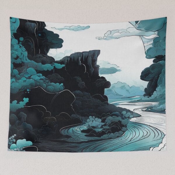 Item preview, Mystical Waterscape designed and sold by joejiing.