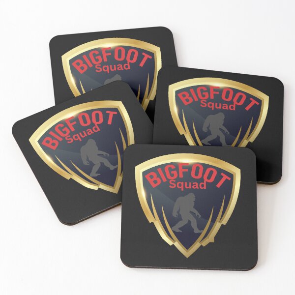 Item preview, Gold Shield Bigfoot Squad designed and sold by AlienOccupation.