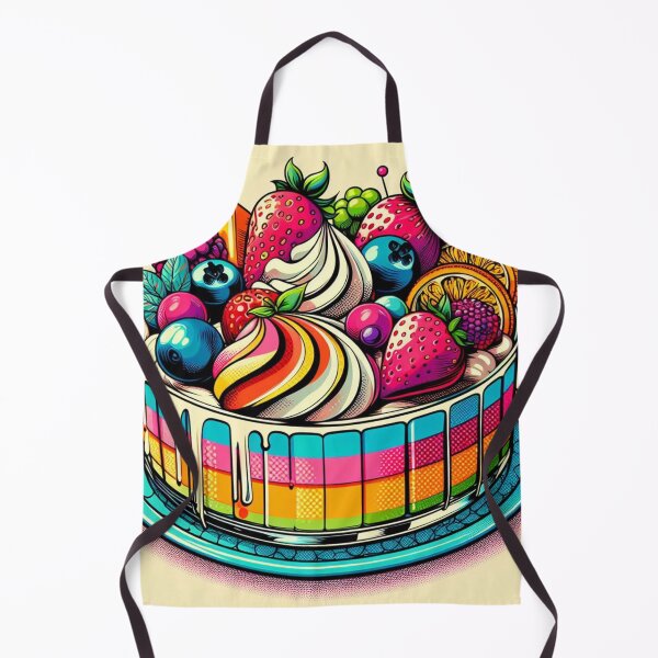 Item preview, Fruitastic Cheesecake: Garnished with Fresh Fruits designed and sold by StickerStudio27.