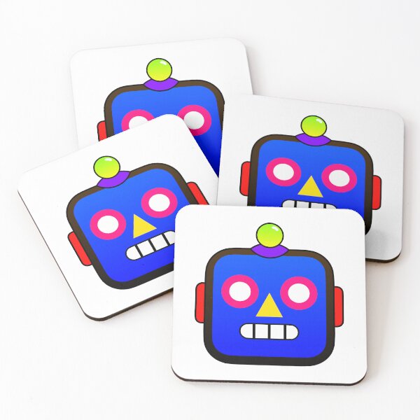 Item preview, Blue Robot Face Emoji Apple/Mac designed and sold by DibujandoPorfa.