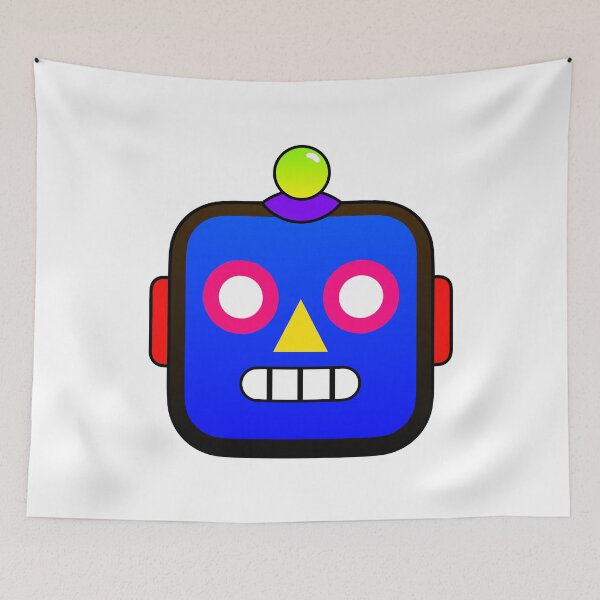 Item preview, Blue Robot Face Emoji Apple/Mac designed and sold by DibujandoPorfa.