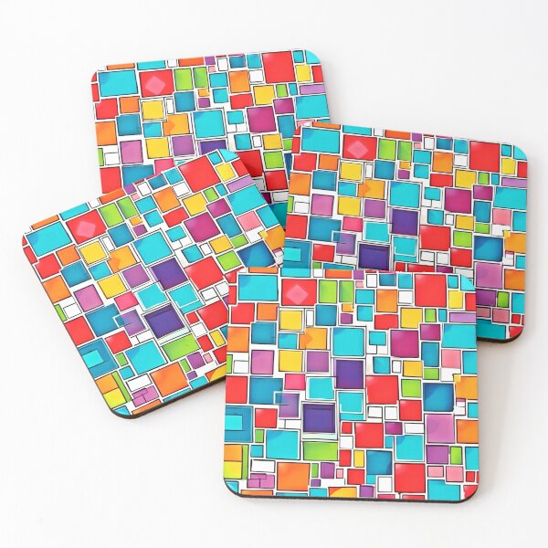 Item preview, Vibrant Square Comics designed and sold by Health And Fitness Posts e-Store.