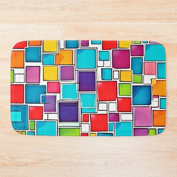 Item preview, Vibrant Square Comics designed and sold by Health And Fitness Posts e-Store.
