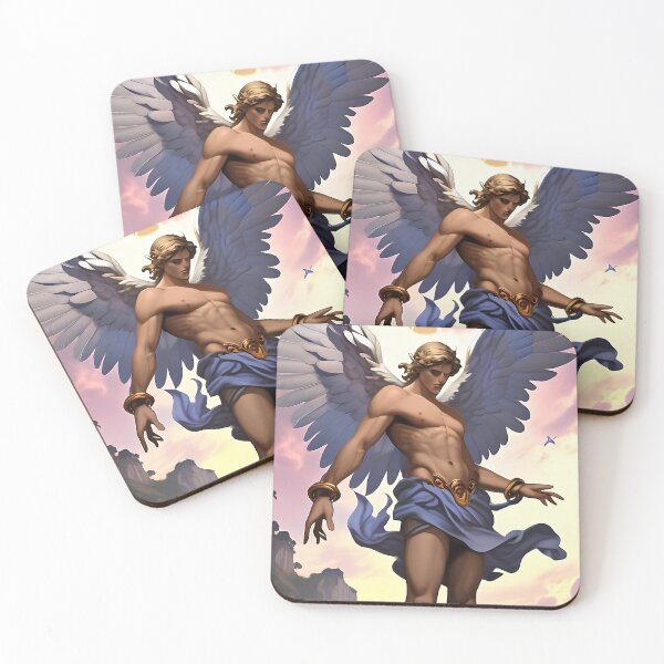 Item preview, Divine Emissary of Love: The Winged Enchanter designed and sold by HappyHomeGoods.
