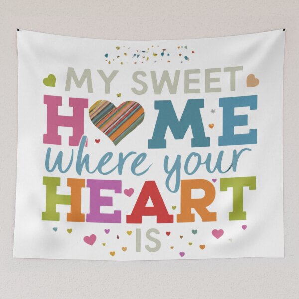 Item preview, "My Sweet Home Where Your Heart Is" designed and sold by artistmagicshop.