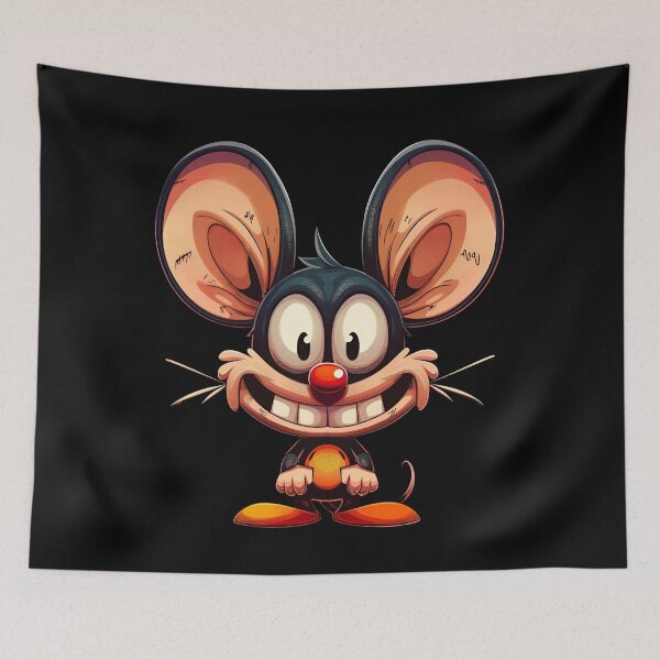 Item preview, Funny mouse cartoon  designed and sold by VibeStyleShop.
