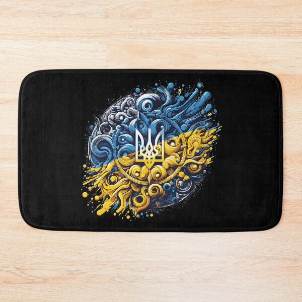Item preview, Ukraine Ukrainian flag coat of arms freedom designed and sold by Pineapple-Tree.