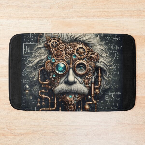Item preview,  Albert Einstein Steampunk  designed and sold by sevenmountains.