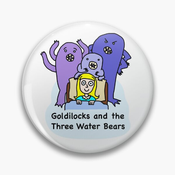 Item preview, Goldilocks and the Three Water Bears designed and sold by BrushAndPen.