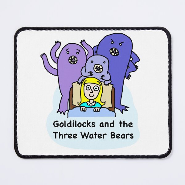 Item preview, Goldilocks and the Three Water Bears designed and sold by BrushAndPen.