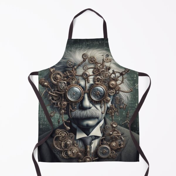 Item preview, Albert Einstein Steampunk designed and sold by sevenmountains.