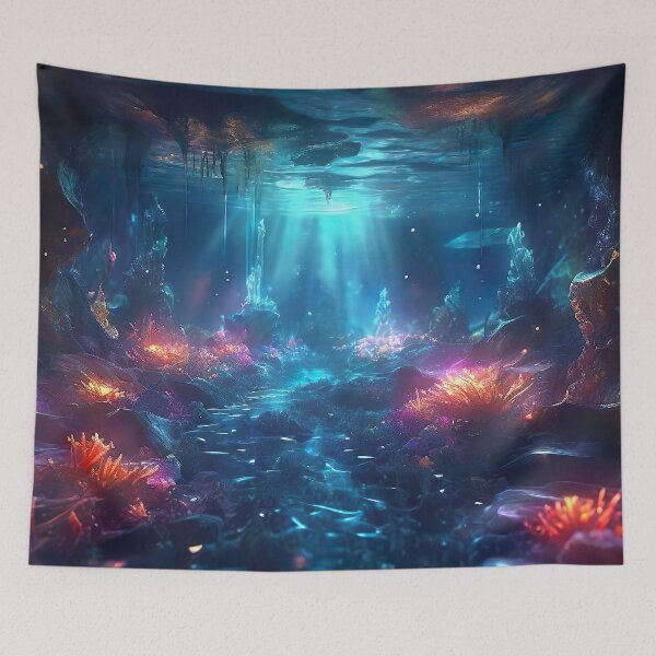 Item preview, Glowing Crystal Reef designed and sold by Seviin10.