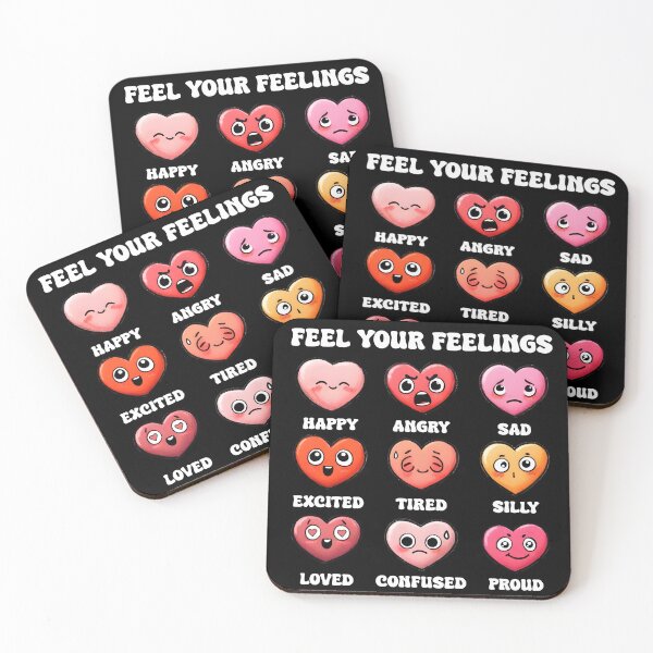 Item preview, Feel your feelings (white)  designed and sold by HofTao.