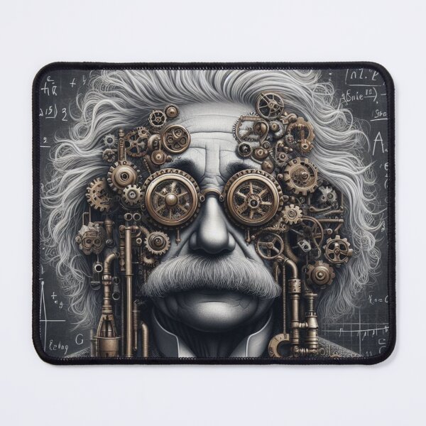Item preview, Albert Einstein Steampunk  designed and sold by sevenmountains.