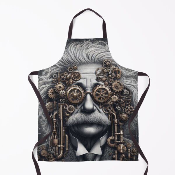 Item preview, Albert Einstein Steampunk designed and sold by sevenmountains.